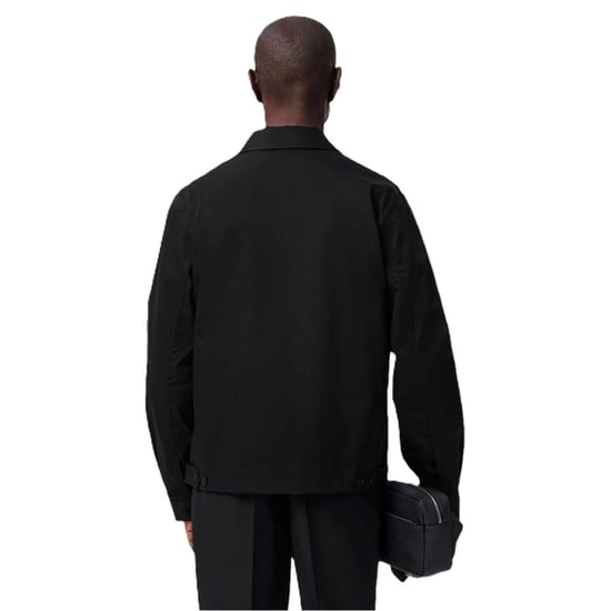 Lacoste Bomberjack met logo voor heren (Zwart) - Image 2