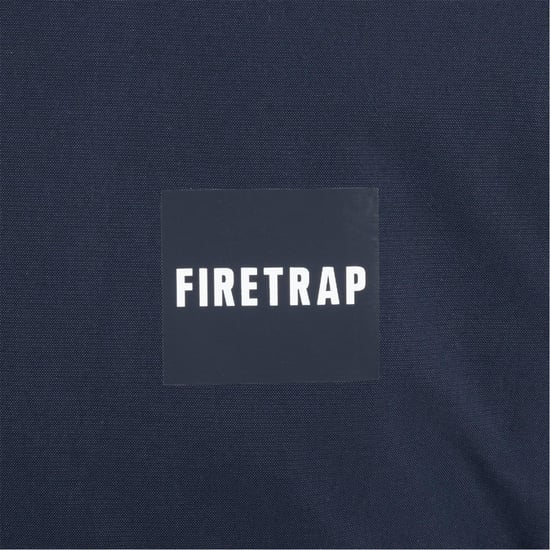 Firetrap Bomberjack voor heren met kleurblokken (Marine) - Image 3