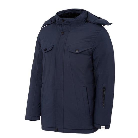Lee Cooper Heren Pufferjas met capuchon (Marine) - Image 3
