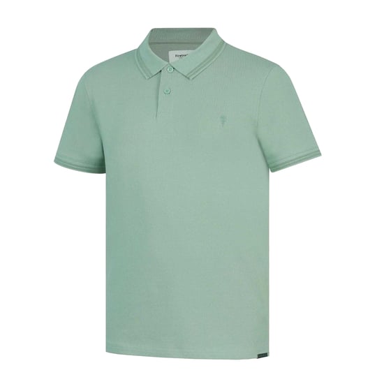 Firetrap Heren Lazer-logo katoenen poloshirt (Lichtgroen) - Image 3