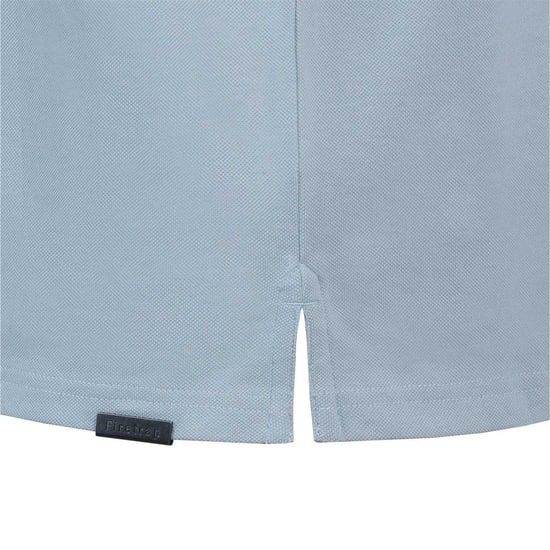 Firetrap Heren Lazer-logo katoenen poloshirt (Blauw/Zwart) - Image 3