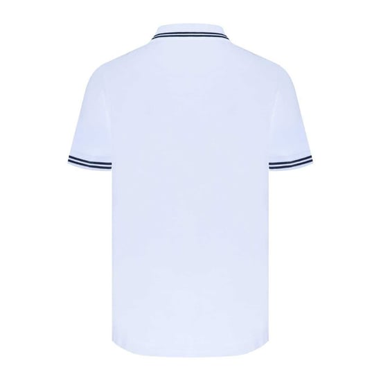 Firetrap Heren Lazer-logo katoenen poloshirt (Wit) - Image 2