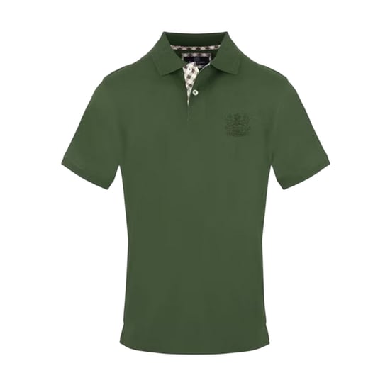 Aquascutum Heren Logo Poloshirt (Zwart) - Image 2