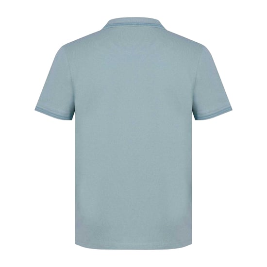 Firetrap Heren Lazer-logo katoenen poloshirt (Blauw) - Image 2