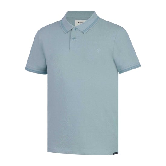 Firetrap Heren Lazer-logo katoenen poloshirt (Blauw) - Image 3