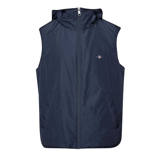 Gant Heren mouwloos gilet (Blauw) - Image 2