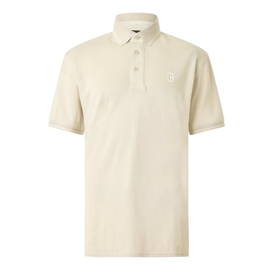 Crosshatch Heren Preece Poloshirt (Lichte steen) - Image 2