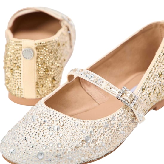 Steve Madden Brissa-ballerina's met luipaardprint voor dames (Goud) - Image 4