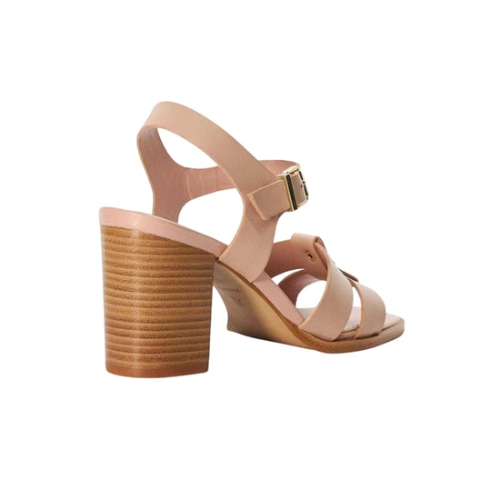 Dune London Dames Jessia Leren Sandalen (Blush) - Image 2