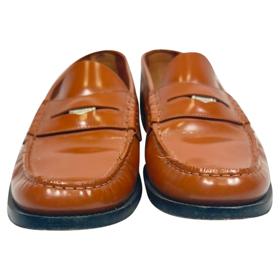 Burberry Rupert Pennyloafers in Bruin Leer - Image 3