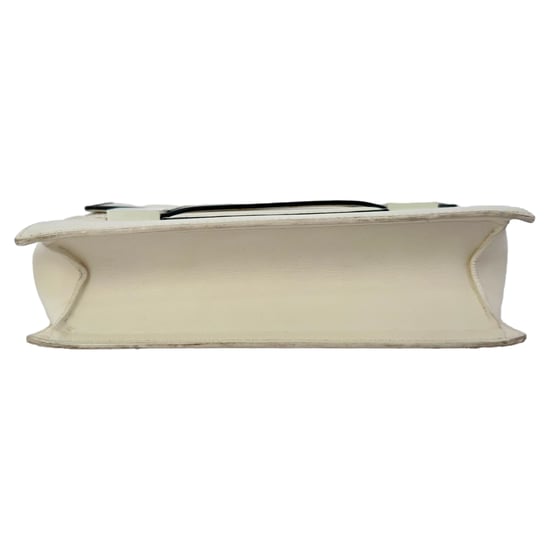 Delvaux Madame PM Crossbodytas in wit leer - Image 6