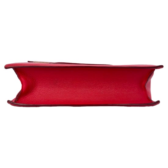 Delvaux Mini Madame Crossbodytas in rood leer - Image 4