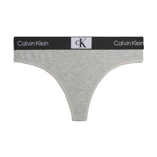 Calvin Klein Strings van biologisch katoen voor dames (Grijs gemêleerd gemêleerd) - Image 1