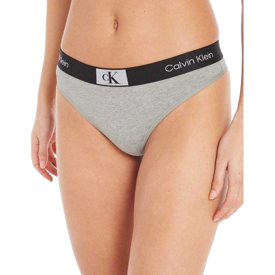 Calvin Klein Strings van biologisch katoen voor dames (Grijs gemêleerd gemêleerd) - Image 3