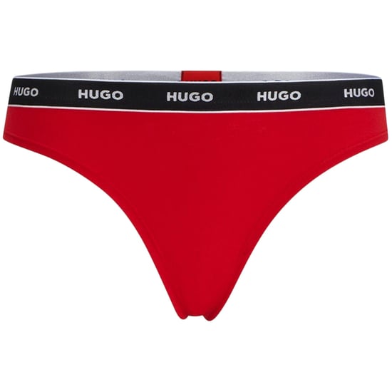 Hugo Dames-string met gemiddelde taillehoogte en normale pasvorm (Helder rood) - Image 2
