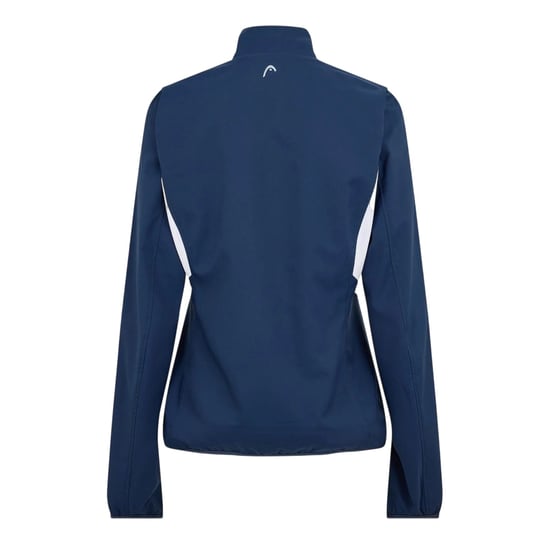 Head Dames-trainingsjas met volledige ritssluiting en clublogo (Donkerblauw) - Image 2