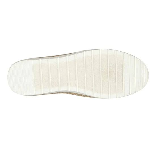 Skechers Espadrilles voor dames met dubbele elastische inzet en geweven bovenwerk, zonder veters (Roze) - Image 4