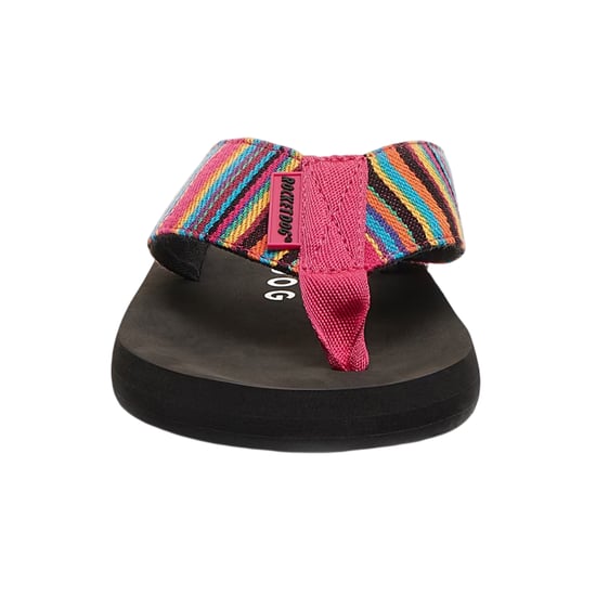 Rocket Dog Adios Dexter katoenen platvoetslippers voor dames (Roze) - Image 4