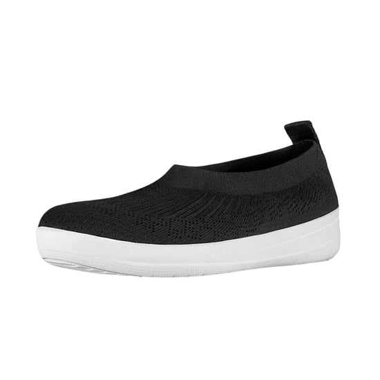 Fit Flop Platte pumps van Uberknit voor dames (Zwart) - Image 4