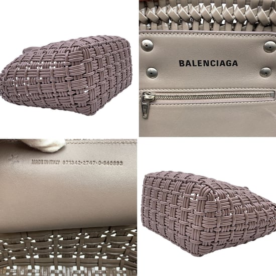Balenciaga Plastic Tote Bag Bistro Panier - Image 6