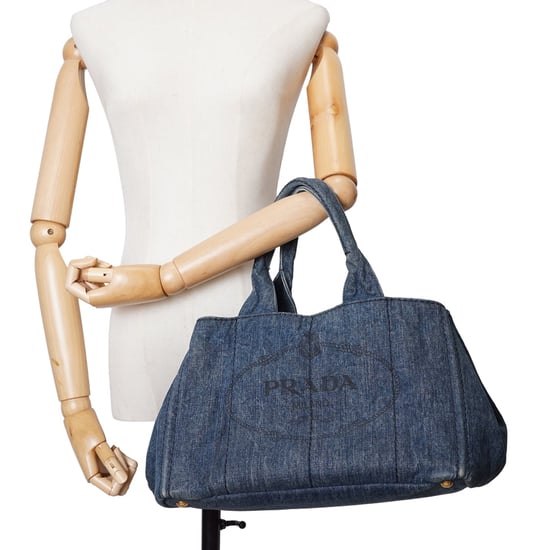 Prada Stoffen Tote Bag Canapa - Image 2
