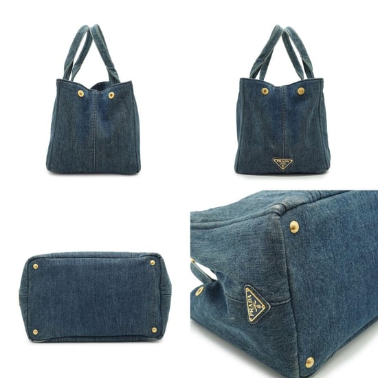 Prada Stoffen Tote Bag Canapa - Image 4