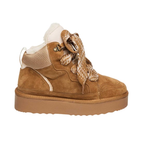 Steve Madden Dameslaarzen van suède met Paci-ruitjespatroon (Kastanjebruin/suède) - Image 1