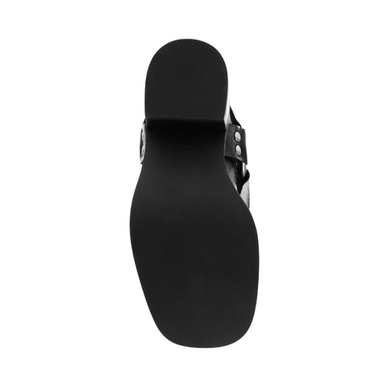 Steve Madden Motorrijlaarzen voor dames in oosterse stijl, van leer en met gespdetails (Zwart) - Image 2