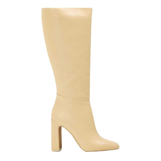 Steve Madden Kniehoge laarzen met hoge blokhak voor dames (Kokosmelk) - Image 1