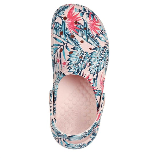 Skechers Archfitwave-klompen met bloemenmotief en open teen voor dames (Veelkleurig) - Image 3
