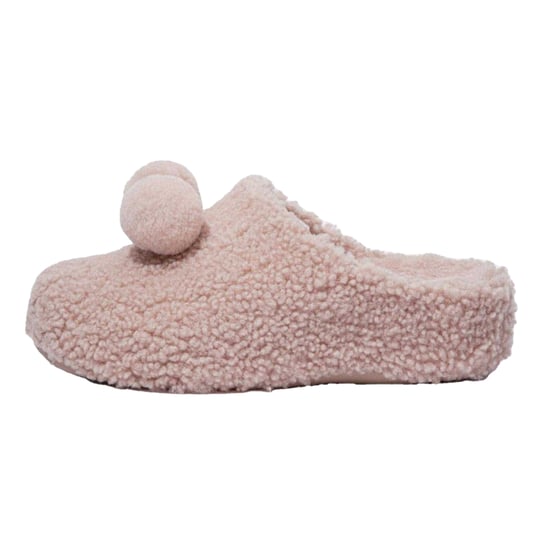 FitFlop Dames Pom Pom Klompen (Beige) - Image 2