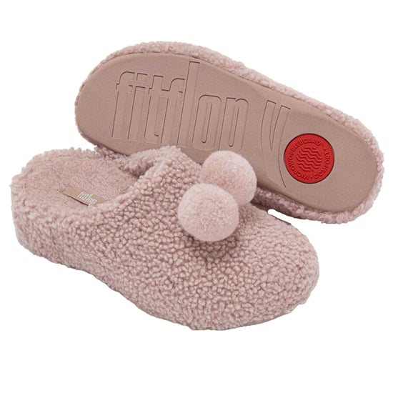 FitFlop Dames Pom Pom Klompen (Beige) - Image 4