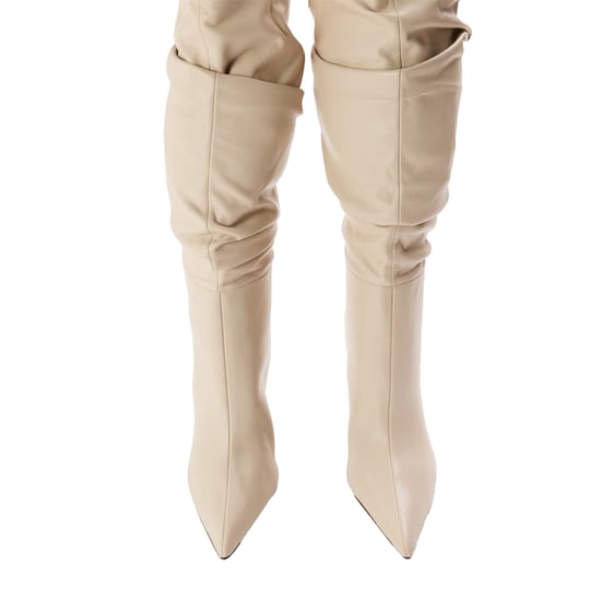 Steve Madden Schmooze enkellaarsjes met naaldhak voor dames (Bone) - Image 3