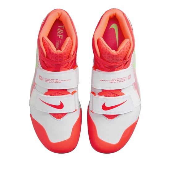 Nike Heren Zoom Javelin Elite 3 Vlt. Schoenen (Wit/Crimson) - Image 3