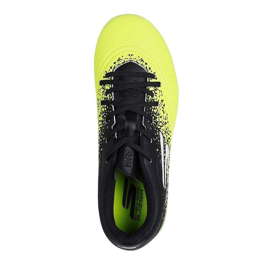 Skechers Razor voetbalschoenen voor kinderen (Firm Ground) (Geel/zwart) - Image 3