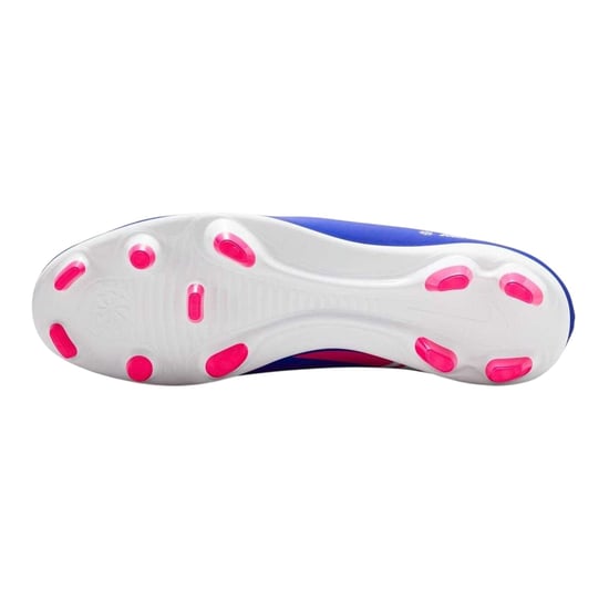Nike Unisex voetbalschoenen voor volwassenen, Mercurial Firm Ground (Blauw/Wit/Roze) - Image 4