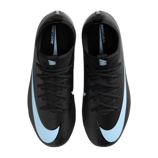 Nike Mercurial voetbalschoenen voor kinderen (firm ground) (ZWART/BLAUW) - Image 2