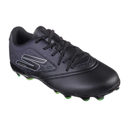 Skechers Stevige grondvoetbalschoenen voor kinderen (Zwart) - Image 5