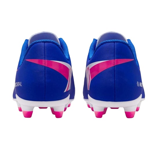Nike Vapor voetbalschoenen voor kinderen met stevige zool (Blauw/Wit/Roze) - Image 2