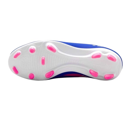 Nike Vapor voetbalschoenen voor kinderen met stevige zool (Blauw/Wit/Roze) - Image 4
