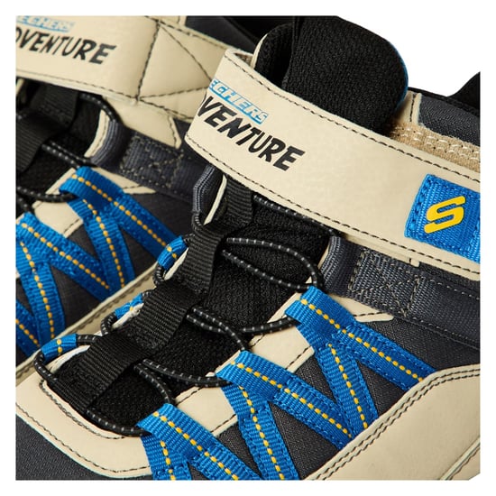 Skechers Air Adventure-wandelschoenen voor kinderen (Taupe/blauw) - Image 4