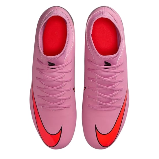 Nike Mercurial voetbalschoenen voor kinderen (firm ground) (Roze/Zwart) - Image 3
