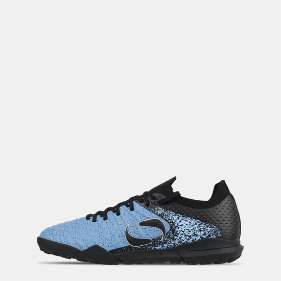 Sondico Blaze Astro Turf-sportschoenen voor kinderen (Zwart/Lichtblauw) - Image 2