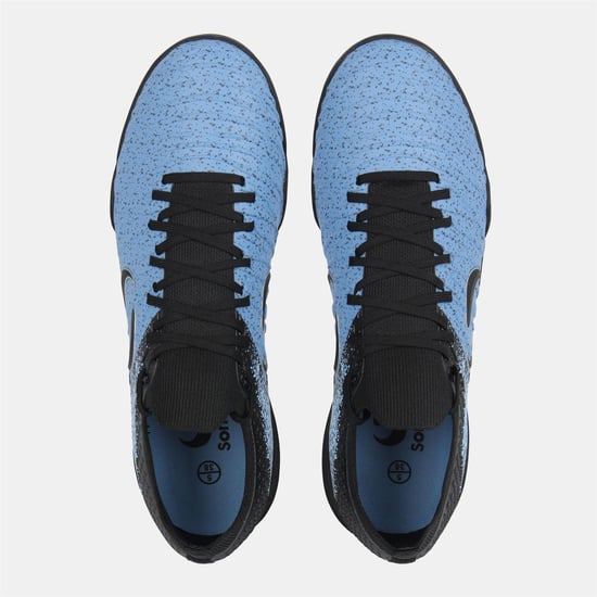 Sondico Blaze Astro Turf-sportschoenen voor kinderen (Zwart/Lichtblauw) - Image 4