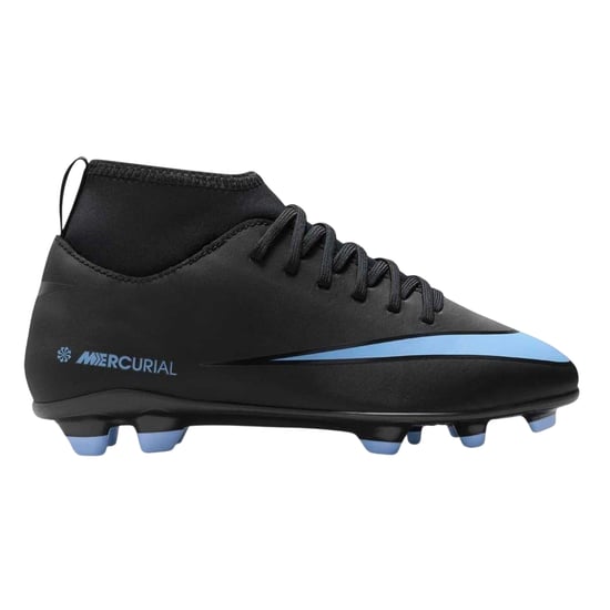Nike Mercurial voetbalschoenen voor kinderen (firm ground) (ZWART/BLAUW) - Image 1