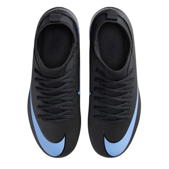 Nike Mercurial voetbalschoenen voor kinderen (firm ground) (ZWART/BLAUW) - Image 3