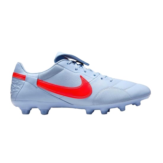 Nike Heren Premier 3 Classic Leer Firm Ground Voetbalschoenen (Blauw/Paarse) - Image 1