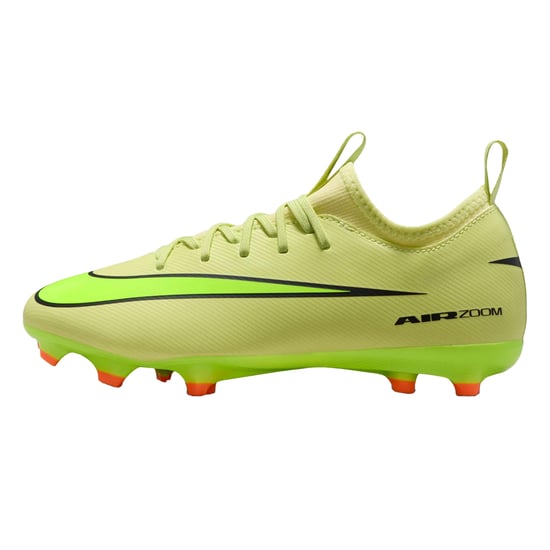 Nike Mercurial voetbalschoenen voor kinderen (firm ground) (Volt/Kransrood) - Image 2