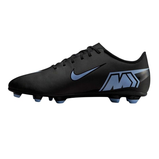 Nike Unisex voetbalschoenen voor volwassenen, Mercurial Firm Ground (ZWART/BLAUW) - Image 3