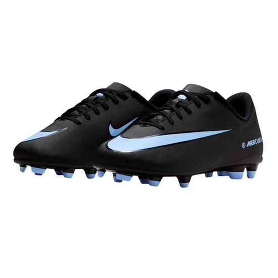 Nike Vapor voetbalschoenen voor kinderen met stevige zool (ZWART/BLAUW) - Image 5